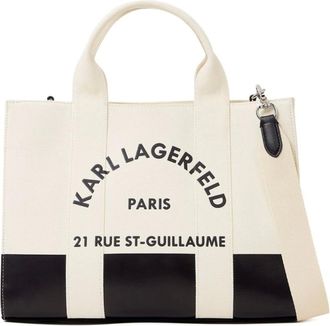 Karl Lagerfeld Donna, Borse, Bianco, Taglia unica, new