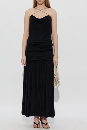 Jacquemus Abiha Dress, Womens, Black