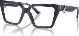 Jimmy Choo London 54mm Cat Eye optical glasses in Blue at Nordstrom