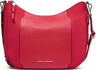 Piquadro Cross Body Bags, female, Red, Size: ONE SIZE Womens shoulder bag with iPad compartment and Rfid protection