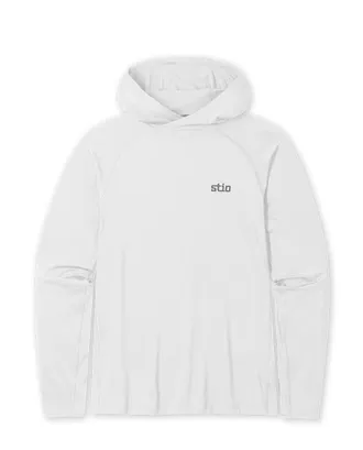 Stio | Mens Hylas Hooded Pullover, Size Extra Extra Extra Large in Quiet Grey