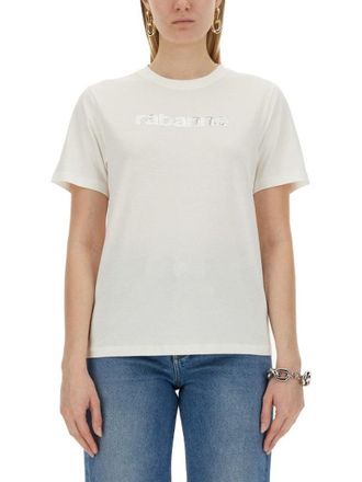 Paco Rabanne Classic Crew-Neck T-Shirt With Subtle Logo Detail