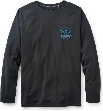 Passenger Sedona Recycled Active L/S Longsleeve f&uuml;r Herren | schwarz
