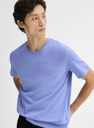 BOSS Mens Solid stretch lounge T-shirt