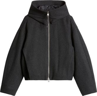 Marc O'Polo Jassen, Dames, Grijs, XS, Wol, Woven Outdoor Jassen