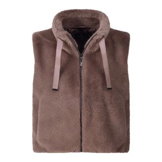 Monari Jassen, Dames, Bruin, S, Nepbont, Nep Bont Vest