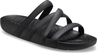 Crocs Splash Strappy Slide Sandal in Black at Nordstrom Rack, Size 10