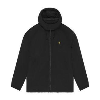 Lyle & Scott Gewatteerde Puffer Jas - Heren - Winterjassen - Zwart - 2XL - Polyester - Jassen