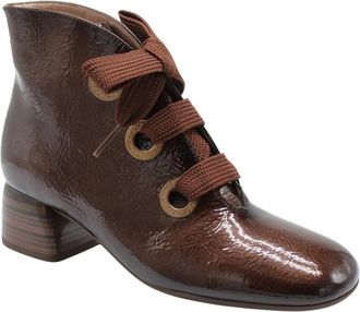 Hispanitas Salamanca Veterlaars - Dames - Laarzen met Hak - Bruin - 36 EU - Schoenen