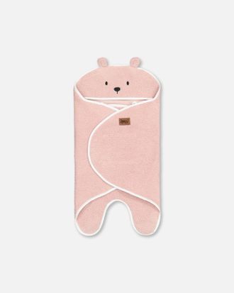 Deux par Deux Baby Cocoon Blanket Dusty Pink