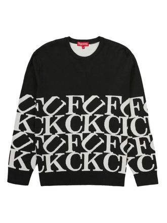 SUPREME Maglione F**k All - Nero