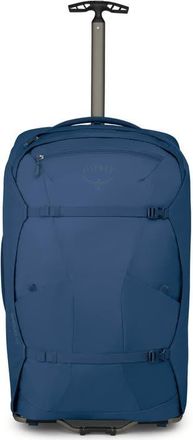 Osprey Farpoint Fairview 65-Liter Wheeled Travel Backpack in Antique Blue at Nordstrom