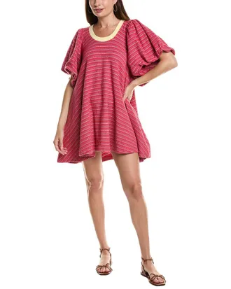 Hunza G halterneck gingham mini dress - women - Polyester