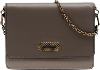 Bottega Veneta Pre-owned Cross Body Bags, female, Brown, Size: ONE SIZE Pre-owned Crossbody Bag