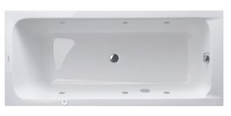 Duravit Duravit - D-code Ba&ntilde;era De Hidromasaje, 1800x800mm, 2 Inclinaciones
