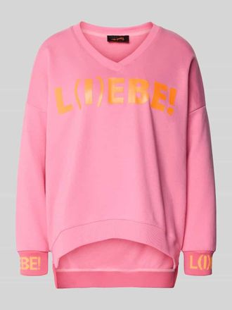 Miss Goodlife Oversized Sweatshirt mit Statement-Print in Weiss, Gr&ouml;&szlig;e XL