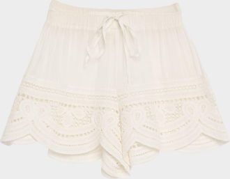 Ramy Brook Amirah Embroidered Shorts