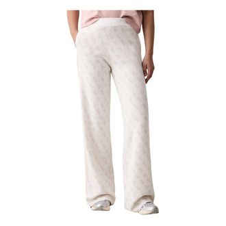 Guess Pantalones de ch&aacute;ndal Aneira - Trousers - Mujer - Blanco - 2XS