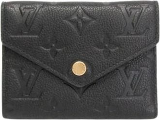 Louis Vuitton Pre-owned Wallets, female, Black, Size: ONE SIZE Pre-owned Canvas Wallet