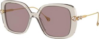 Swarovski SK 6011 3003LA 55mm Womens Pillow Sunglasses