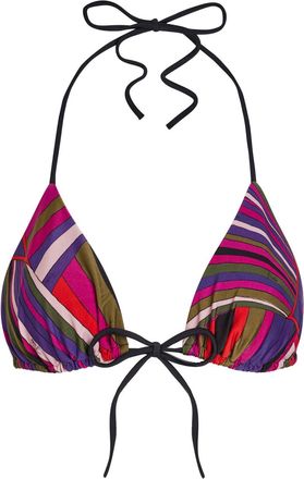 Pucci Printed Bikini top - Multicoloured 1 - M (UK12 / M)