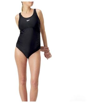 Speedo Maternity Fitness 1 Piece Badeanzug f&uuml;r Damen | schwarz