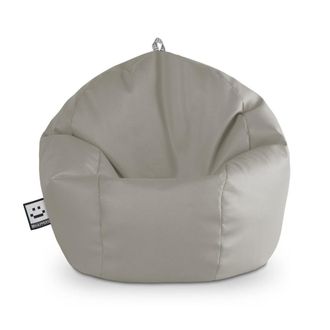 Happers Happers - Puff Pelota Polipiel Gris Claro