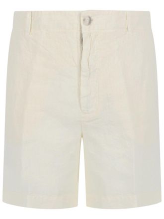 120% Lino Light Linen Elastic Waistband Shorts