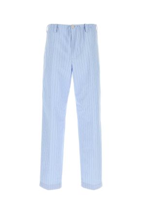 Dries Van Noten Embroidered Poplin Penny Pyjama Pant