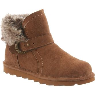 Bearpaw Koko Faux Fur Lined Ankle Boot in Hickory I at Nordstrom Rack, Size 9.5