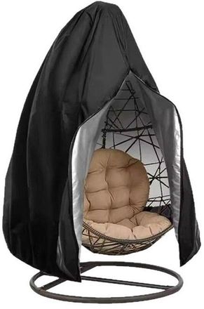 No Brand Funda Colgante Para Silla Colgante Tipo Huevo Con Cremallera, Tejido Oxford 210d Con Revestimiento De Pu, Impermeable, Transpirable Y Resistente A Los