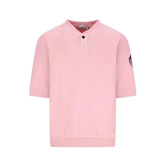 Stone Island Hombre, Camisetas, Rosa, Talla: S