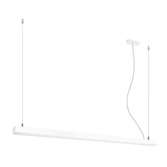 Sollux Lighting Minimalistic Pendant Lamp 150x150x6cm 1xLight 3000K in White | Size: 150 x 150 x 6 cm