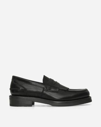 【関税&送料込】Our Legacy Black Leather Loafers Our Legacy Nakano Shoe Glazed Black Leather – Neighbour