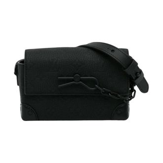 Louis Vuitton Pre-owned Monogram Taurillon Steamer Wearable Wallet - Dames - Pre-owned - Zwart - Maat: ONE Size Leer