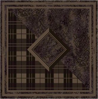 Marella Aerosi Python Foulard Sjaal - Dames - Accessoires - Bruin - Maat: ONE Size Modal