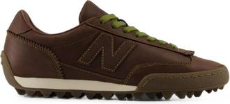 New Balance Fitness, Dames, Bruin, 39 1/2 EU, Leer, Gator Run Leren Sneakers