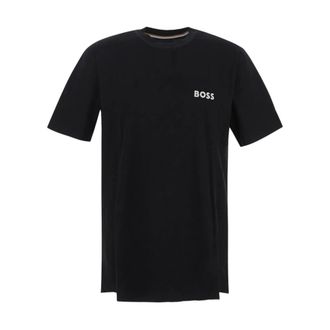 HUGO BOSS Hombre, Camisetas, Negro, Talla: S