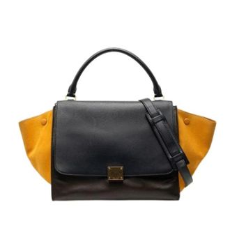 Celine Pre-owned Trapeze Bag - Dames - Vintage Handtas - Veelkleurig - ONE Size - Leer - Vintage