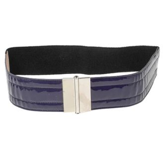 Dolce & Gabbana Pre-owned Belts, female, Purple, Size: ONE SIZE Pre-owned Leather belts