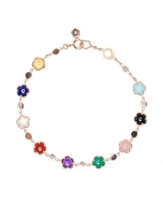 Pasquale Bruni Bracciale Figlia dei Fiori in oro rosa 18 carati con pietre