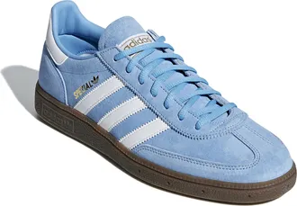 adidas Unisex Sneakers Handball Spezial Light Blue-Cloud White-Gum Trainers Blue/cloud White/gum