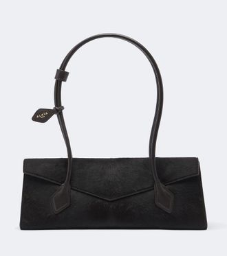 Alaia Ala&iuml;a Bolso al hombro Le Teckel Medium de pelo