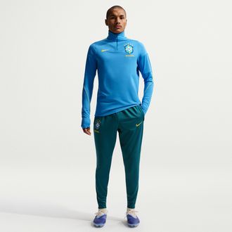 Nike Brazil Strike Nike Mens Dri-FIT Soccer Knit Pants in Green | IB5274-381