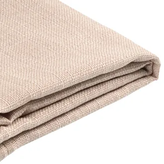 Beliani Funda Extra&iacute;ble Beige Para Cama 140 X 200 Cm Fitou