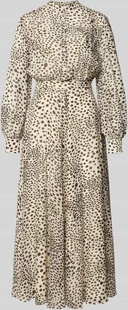 Marella Maxikleid mit Stehkragen Modell MASTRO in Offwhite, Gr&ouml;&szlig;e 34