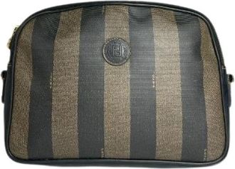 Fendi Pre-owned Cross Body Bag - Dames - Vintage Schoudertas - Bruin - ONE Size - Leer - Vintage