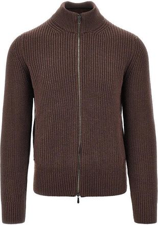 Drumohr Merino wool full-zip cardigan Man 48