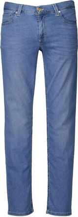 Alberto Pipe Jeans Blauw Stijlvol Denim - Heren - Slim Fit Jeans - Blauw - W29 L32 - Denim - Jeans