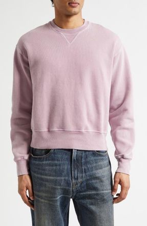 Our Legacy Base Fleece Sweatshirt in Gentlemens Pink Star Fleece at Nordstrom, Size 38 Us